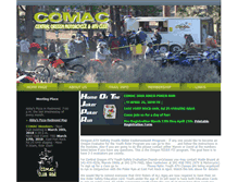 Tablet Screenshot of comacclub.org